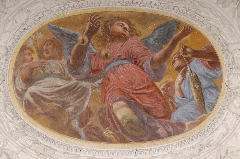 Alberti G. (1682-1683), Tobia e due arcangeli in gloria
