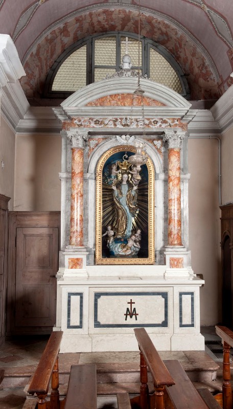 Corso G. (1860), Altare laterale della Madonna immacolata