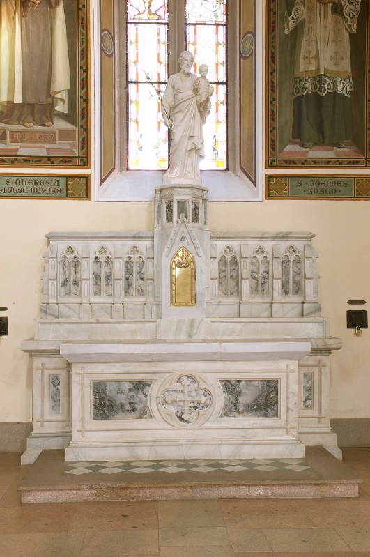 Demartin P. (1905), Altare laterale di S. Giuseppe