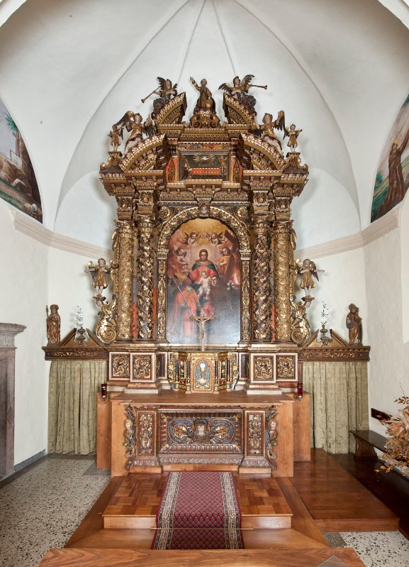 Grober G. B. il Giovane (1673-1677), Altare maggiore