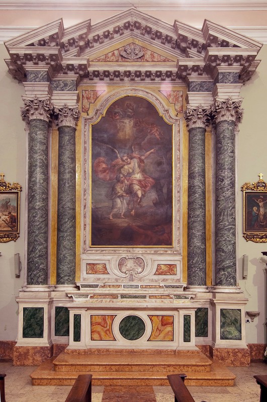 Attribuito a Casalini L. primo quarto sec. XIX, Altare laterale dell'Angelo