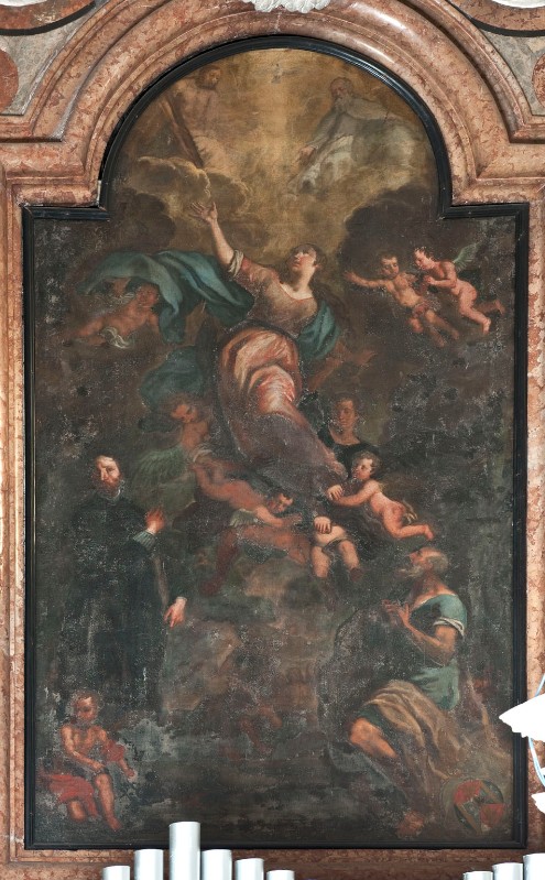 Bonora D. (1750 circa), Madonna assunta e santi
