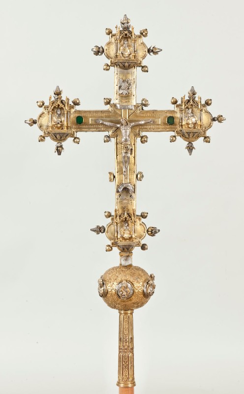 Bottega veneta-Guerini A. secc. XV-XVI, Croce astile