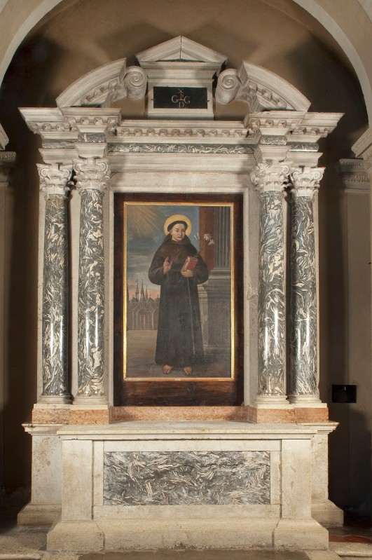 Maestranze trentine (1635 circa), Altare laterale di S. Antonio da Padova