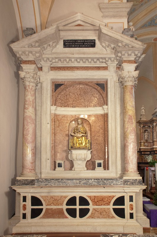 Maestranze castionesi (1621), Altare del Carmine