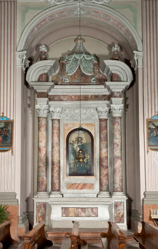 Maestranze trentine prima metà sec. XIX, Altare di S. Giuseppe