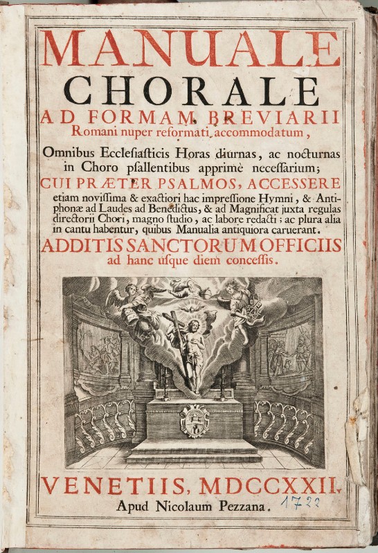Tipografia Pezzana (1722), Corale