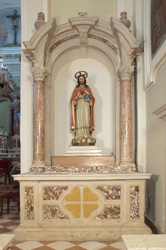 Maestranze castionesi metà sec. XVII, Altare del Sacro Cuore di Gesù