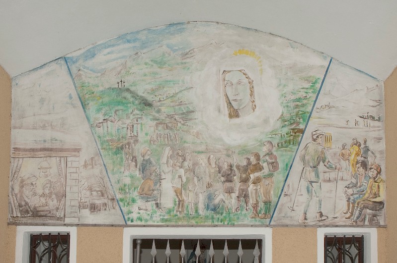 Verones A. (1984), Dipinti murali della facciata