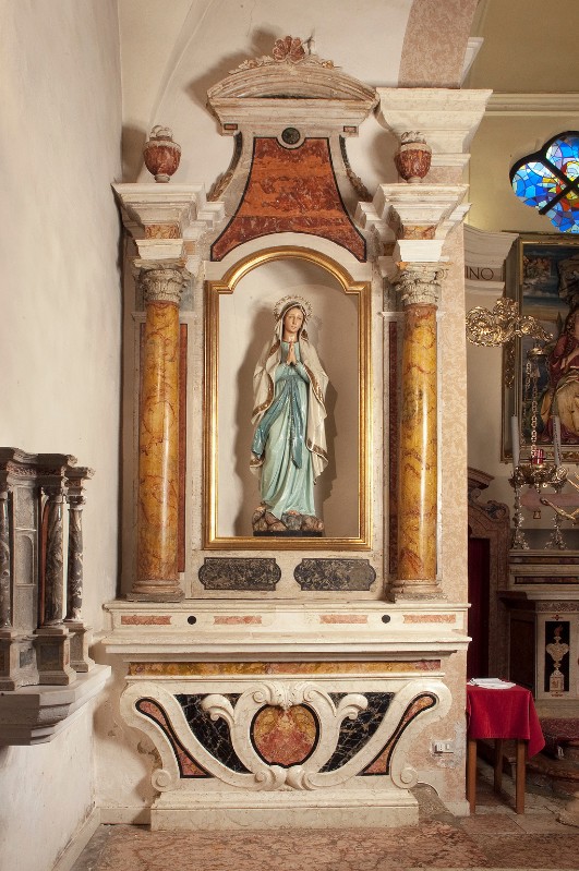 Maestranze castionesi-bottega trentina secc. XVIII-XIX, Altare laterale