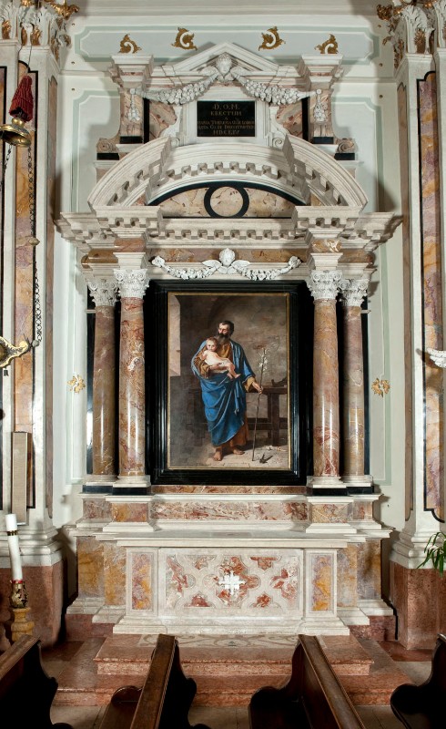 Cerchia di Alberti B. (1654), Altare di S. Giuseppe