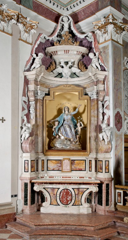 Attribuito a Benedetti C.-Benedetti T. (1733 circa), Altare dell'Assunta