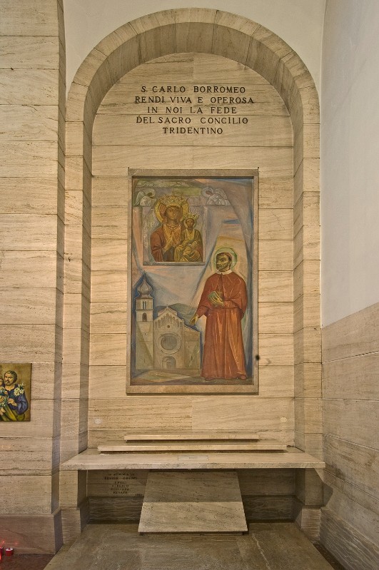 Ferrari E. (?) (1961), Altare di S. Carlo Borromeo
