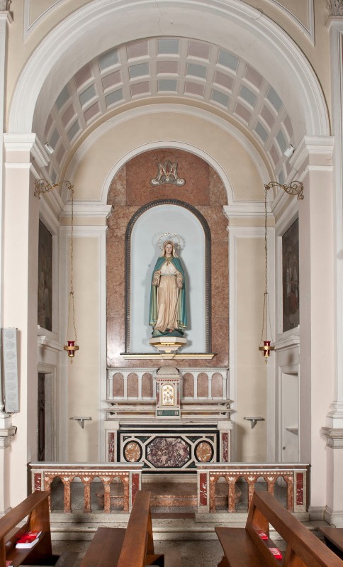 Maestranze trentine (1898-1901), Altare della Madonna immacolata