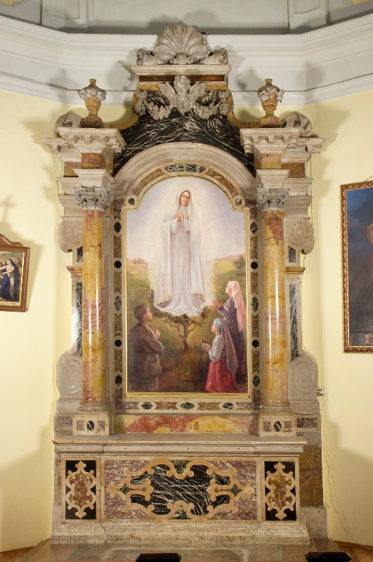 Maestranze trentine seconda metà sec. XVII, Altare della Madonna di Fatima