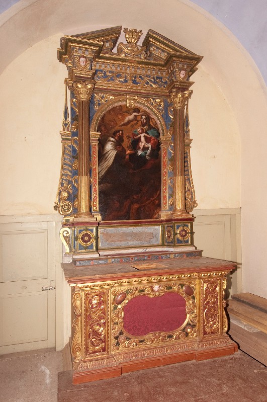 Bottega trentina secondo quarto sec. XVII, Altare