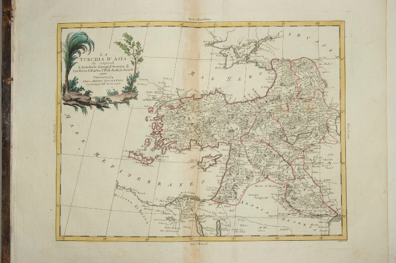 Zuliani G. (?) (1784), Carta geografica della Turchia asiatica