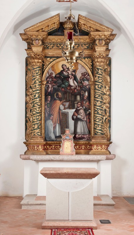 Bottega trentina (1622), Altare maggiore