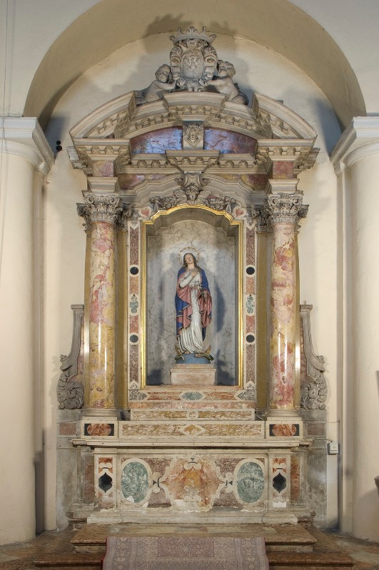 Benedetti G. (1685), Altare della Madonna immacolata