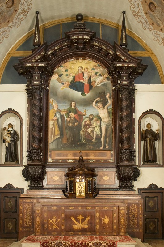 Bottega italiana sec. XVII (?), Altare maggiore