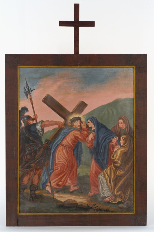 Taddio A. (1858-1859), Gesù Cristo incontra la Madonna