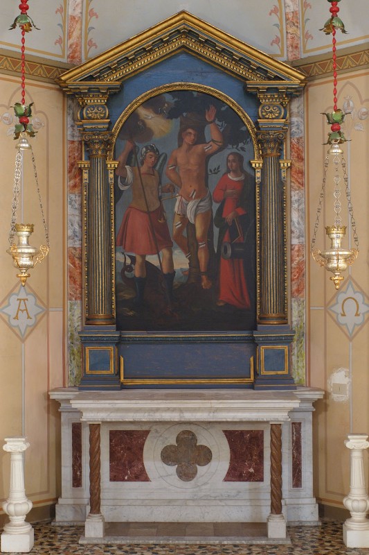 Ambito friulano (1746), Altare di S. Sebastiano