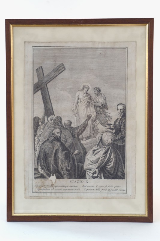 Galimberti F. fine sec. XVIII, Gesù Cristo spogliato e abbeverato di fiele