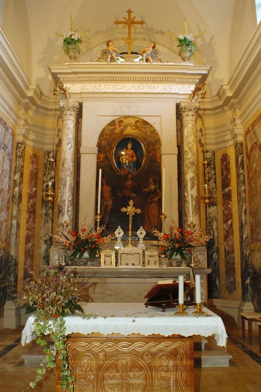Ambito friulano sec. XIX, Altare maggiore
