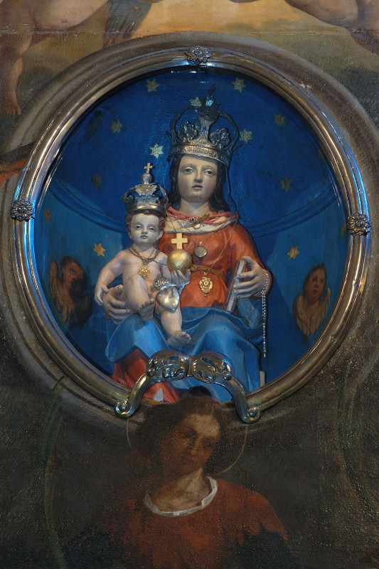 Ambito friulano sec. XVI, Madonna con Gesù Bambino