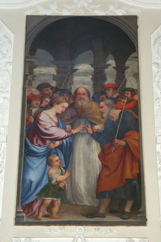 Amalteo P. (1549), Sposalizio della Vergine