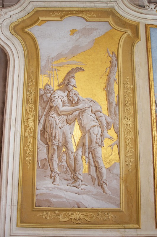 Tiepolo G.B. (1727-1728), Giacobbe ed Esaù si abbracciano