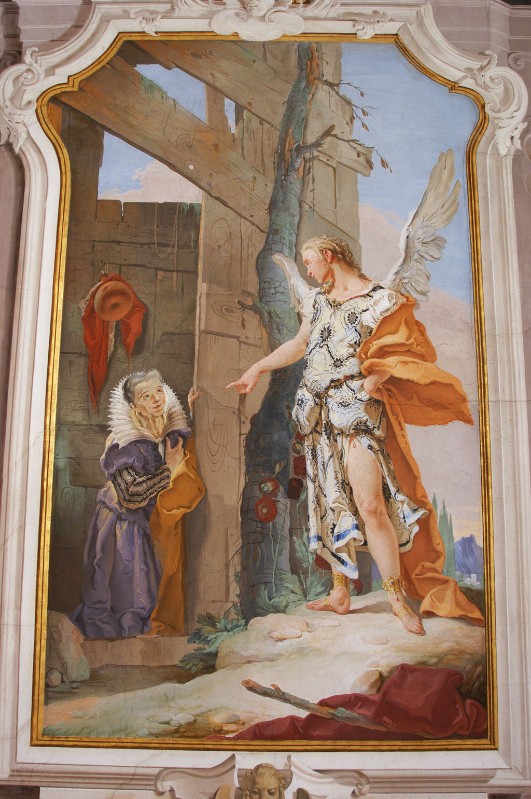 Tiepolo G.B. (1727-1728), Sara e l'angelo