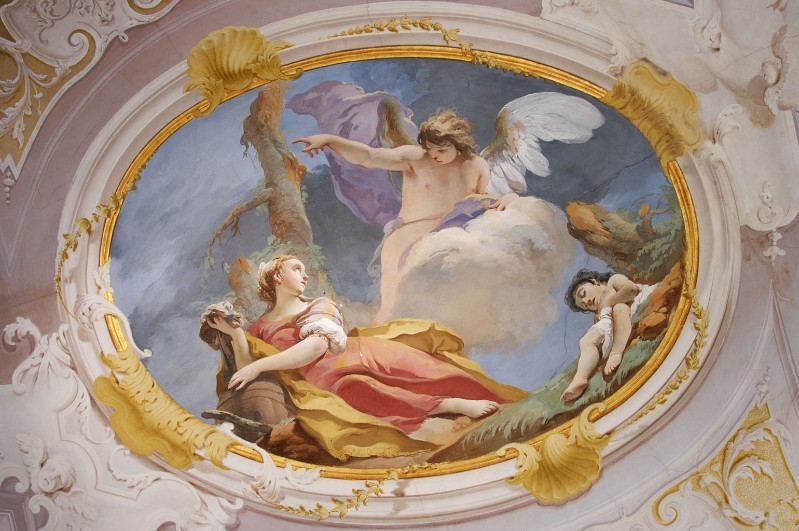 Tiepolo G.B. (1727-1728), Agar confortata dall'angelo