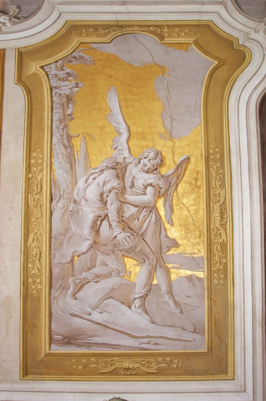 Tiepolo G.B. (1727-1728), Giacobbe lotta con l'angelo