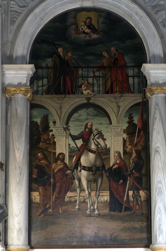 Carpaccio V. (1514), San Vitale a cavallo fra Santi