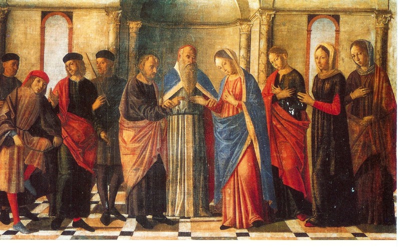 Mansueti G. sec. XV-XVI, Sposalizio di Maria