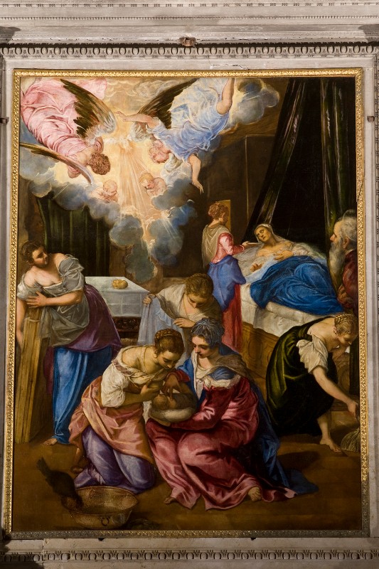 Robusti J. (1563), Nascita di San Giovanni Battista