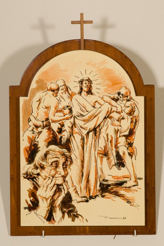 Damini I. (1987), Gesù Cristo spogliato e abbeverato di fiele