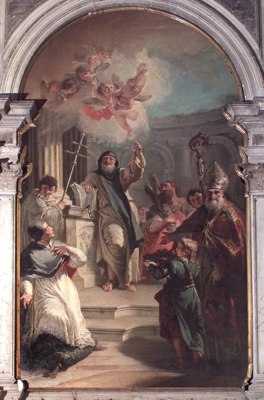 Fontebasso F. sec. XVIII, San Leonardo e Santi