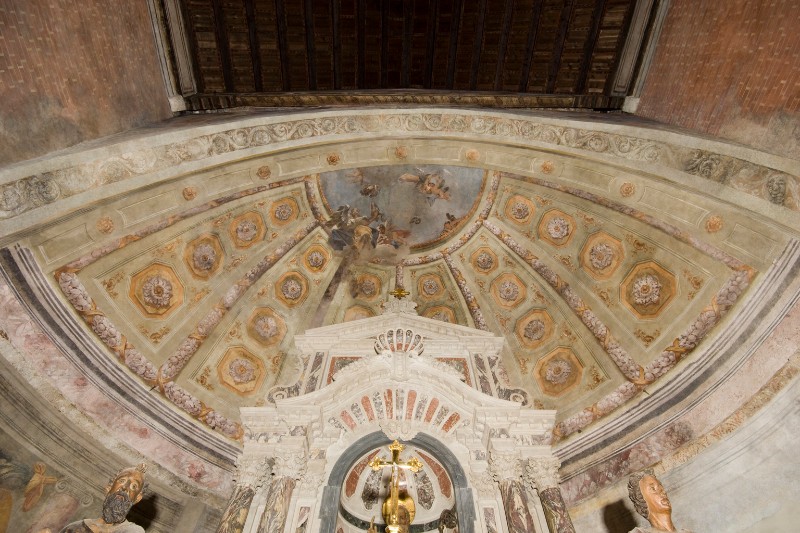 Ambito veneziano sec. XVIII, Affresco catino absidale
