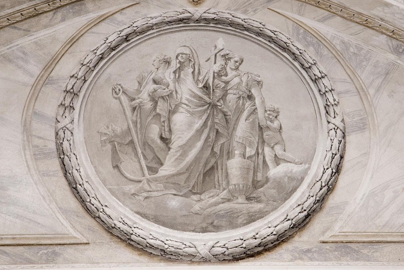 Tiepolo G.B. (1743), Virtù Teologali "en grisaille"