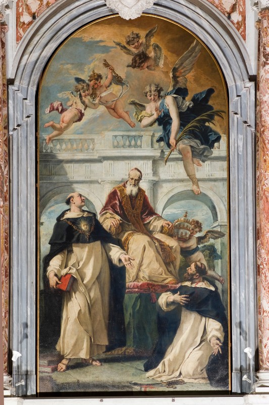 Ricci S. (1732 ca.), S. Pio V e Santi