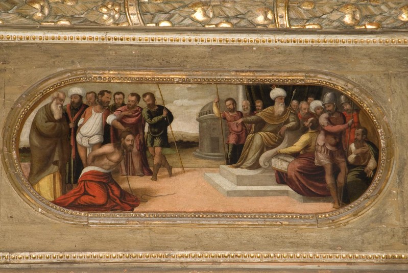 Meldolla A. sec. XVI, San Giacomo Maggiore condotto al martirio