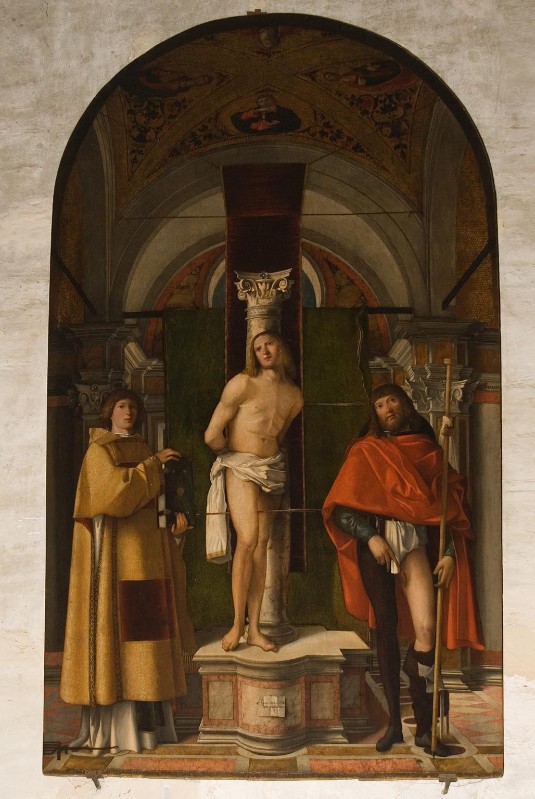 Buonconsiglio G. sec. XV, San Lorenzo, San Rocco e San Sebastiano
