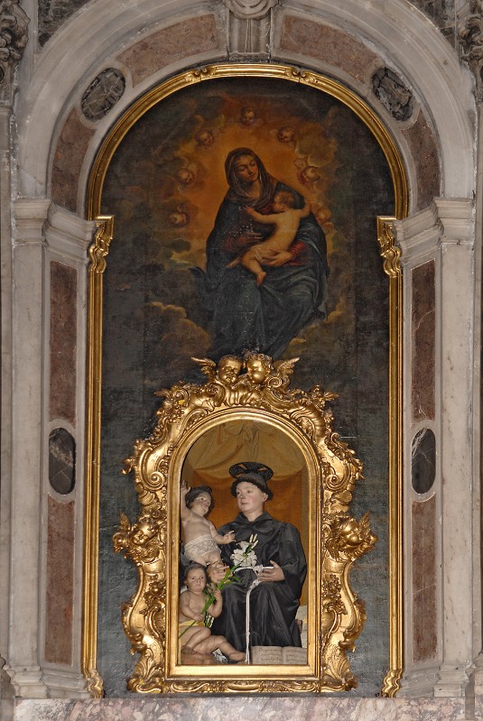 Robusti D. sec. XVII, Madonna del Rosario