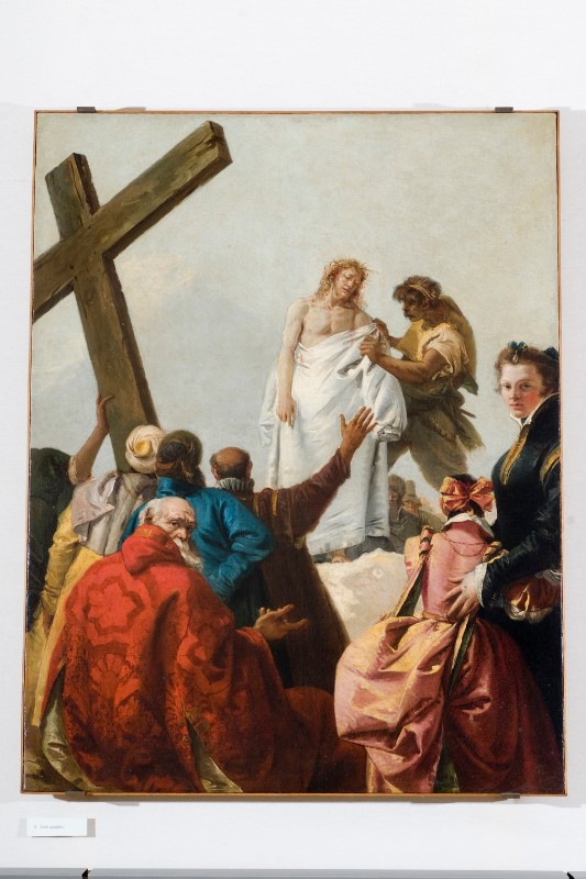 Tiepolo G. sec. XVIII, Gesù Cristo spogliato e abbeverato di fiele
