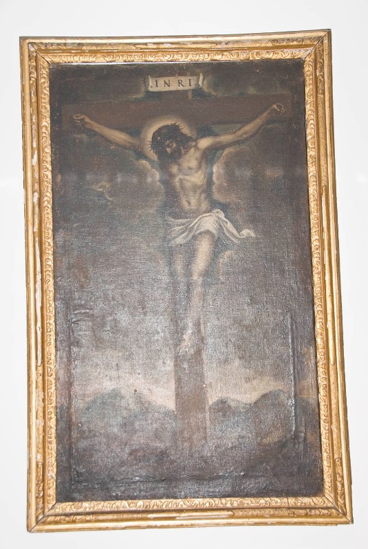 Bottega veneziana sec. XIX, Cornice del Gesù Cristo crocifisso
