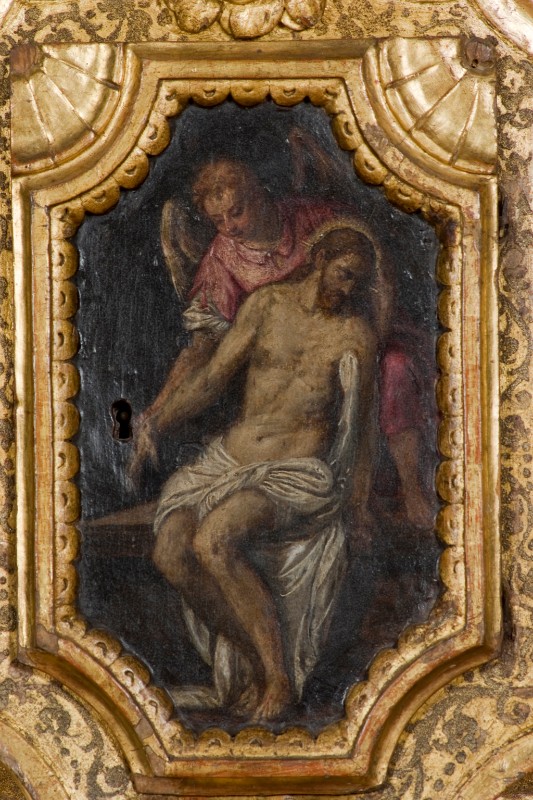 Bottega veneta sec. XVII, Deposizione di Cristo nel sepolcro