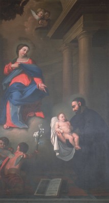 Ambito veneto (1820 circa), Apparizione della Madonna a San Gaetano