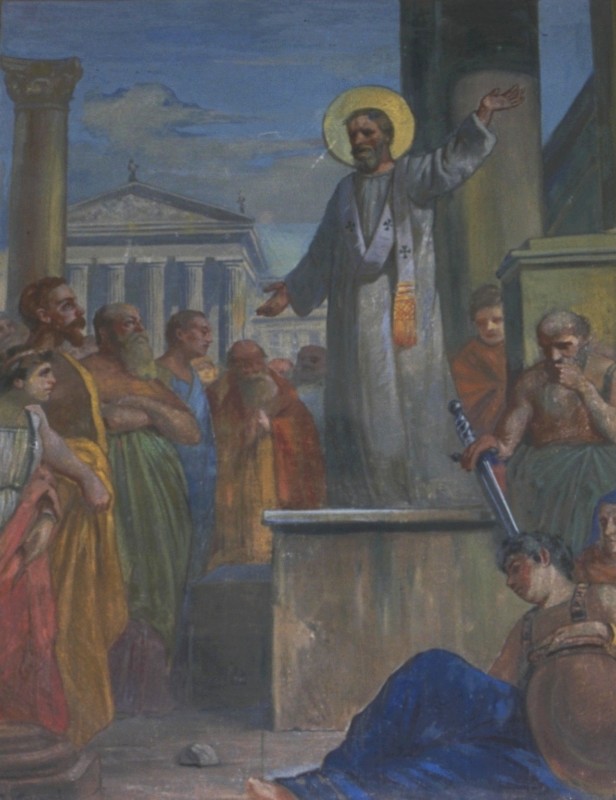 Manzoni G. (1900-1901), Sant'Apollinare evangelizza Ravenna